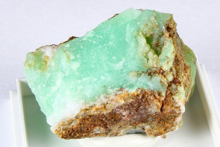 Natural Green Prase Opal (Chrysoprase-Opal) - Tanzania #380273